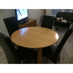 4 stoelen