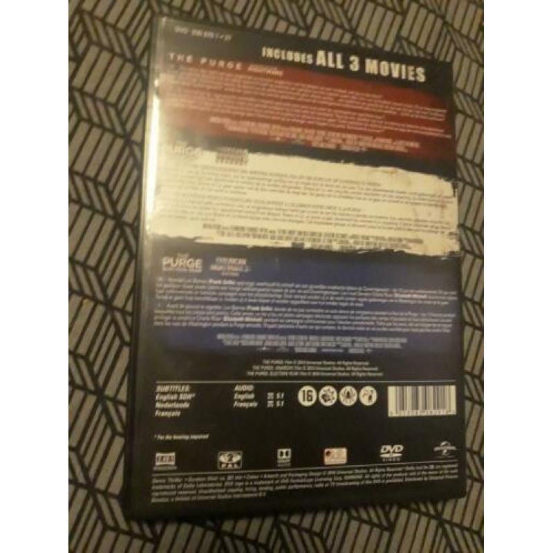3 DVD collection The Purge 1,2 en 3