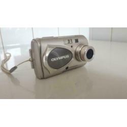 Olympus mju 410 Digital met cameratas. Ideaal voor beginners