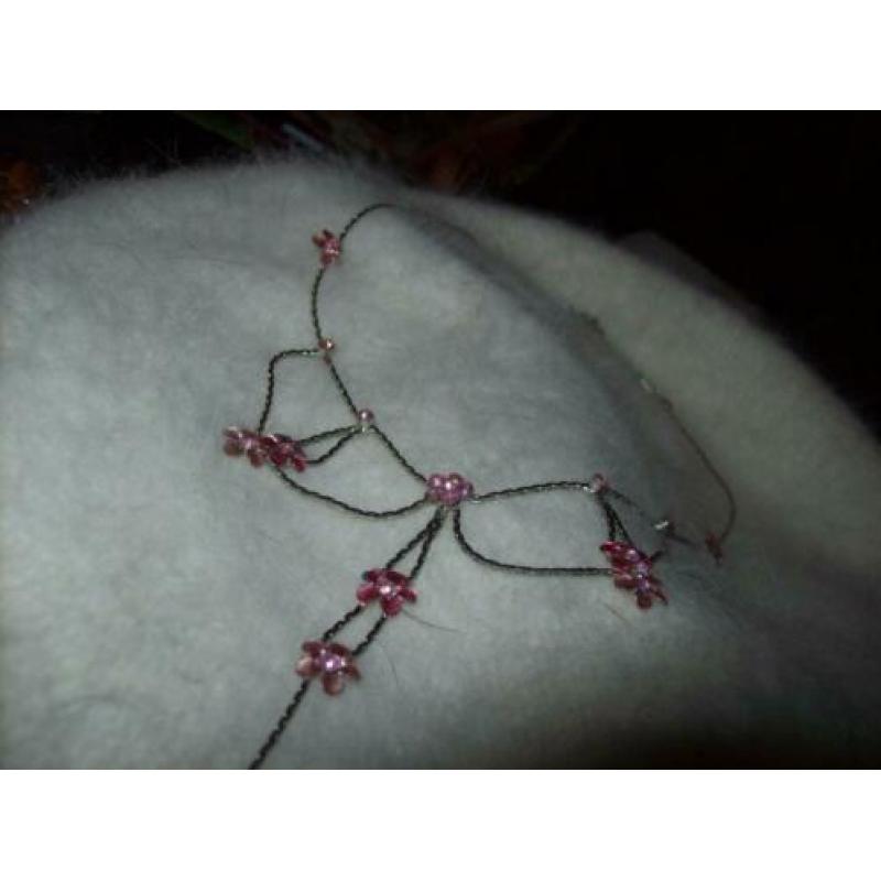 Ketting mooi en Fijn Roze
