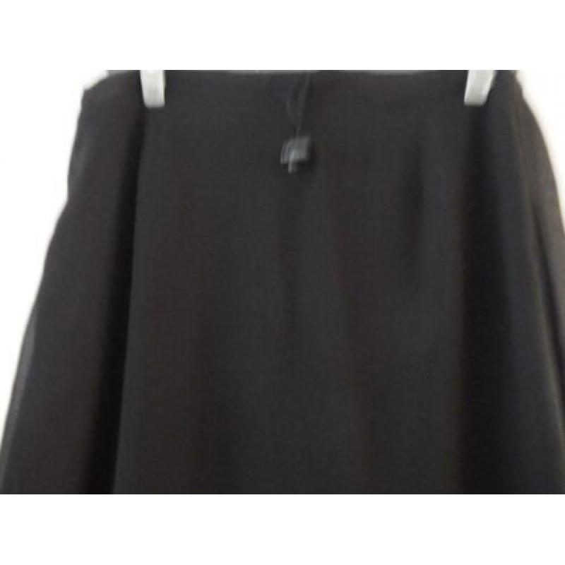Rok zwart lang mt.44 (L)
