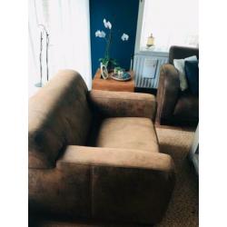 Loveseat suede