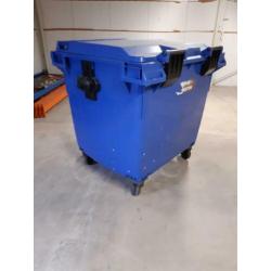 Afvalcontainer kunststof 1100 Liter