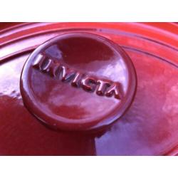 Invicta ovalen geemailleerde braadpan 27 cm Nieuwstaat