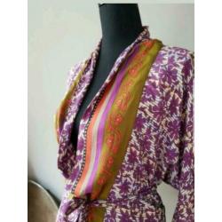 Kimono, zijde, gekocht op Ibiza