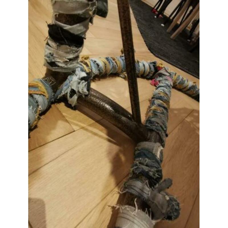 Hangstoel Wicker (Jeans details) zgan 6 mnd oud