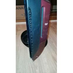 Tv-scherm met ingebouwde dvd-speler - Redelijke staat
