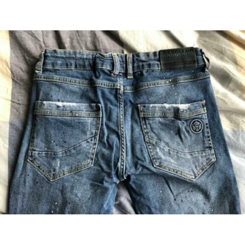 Coole blauwe spijkerbroek Gabbiano Skinny FIt 176