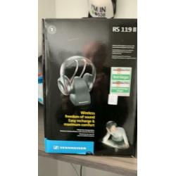 Sennheiser draadloze koptelefoon de RS 119 II nieuw in doos!