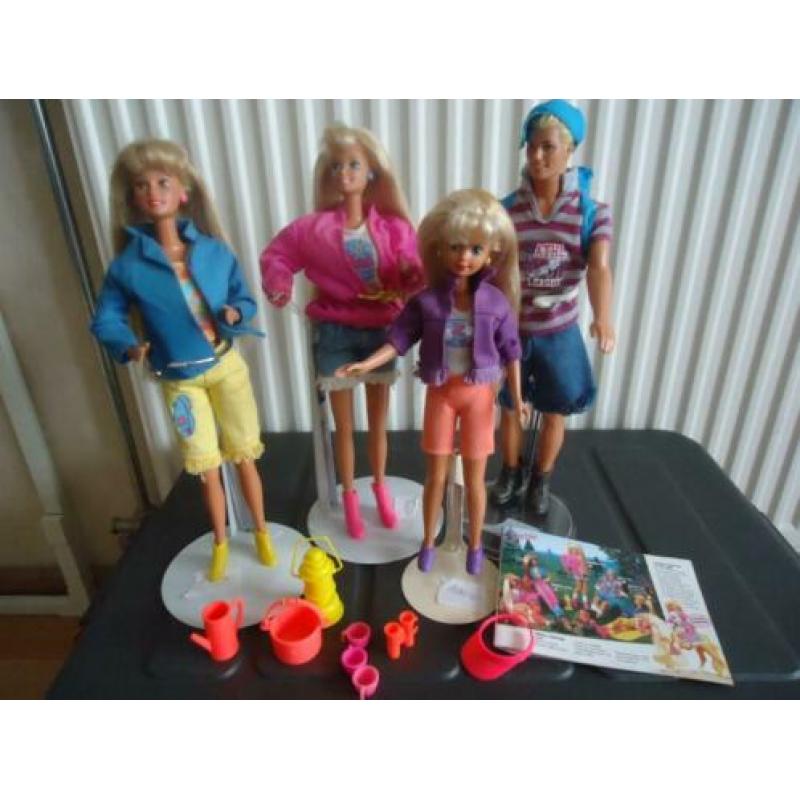 Barbie gaat met haar vrienden kamperen 1994