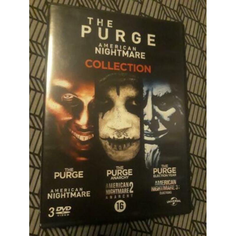 3 DVD collection The Purge 1,2 en 3
