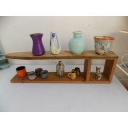 bloempot standaard strijkplank rek plantenstandaard vintage
