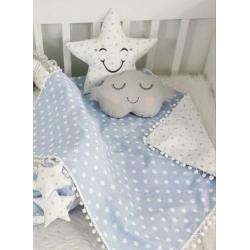 Babynest 3-delig met kussen en deken
