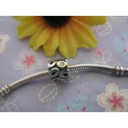 Pandora bedel 790431CZ = cirkels + 14 krt GOUD & zirkoniaas