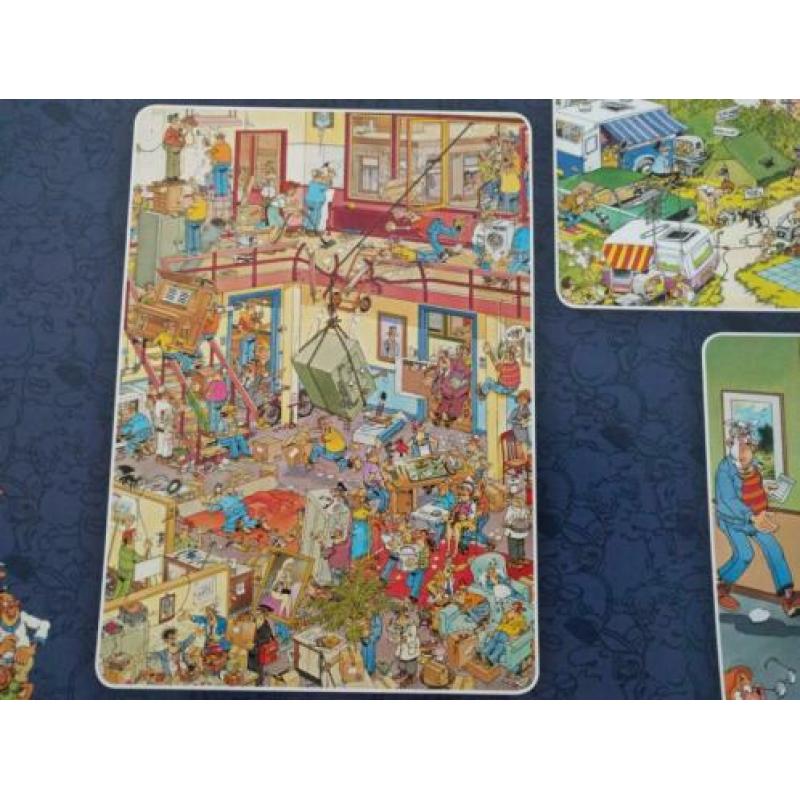 Jan van Haasteren, 3x 500 stukjes puzzel