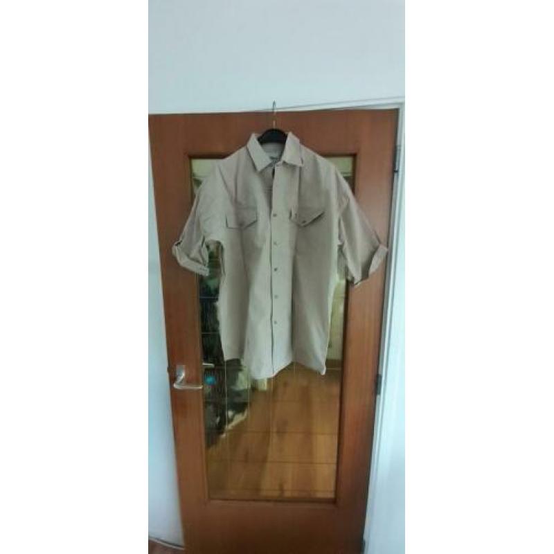 Fjällraven korte mouwen overhemd blouse bloes maat medium