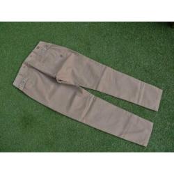 beige 10 FEET broek maat 28/S lengte 30 als nieuw