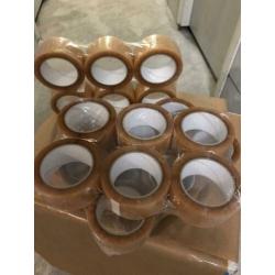 Verpakkings tape 66x55 m’n doos 36 stuks
