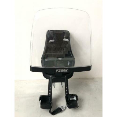 Bobike Exclusive Mini kinderzitje Urban Black met scherm