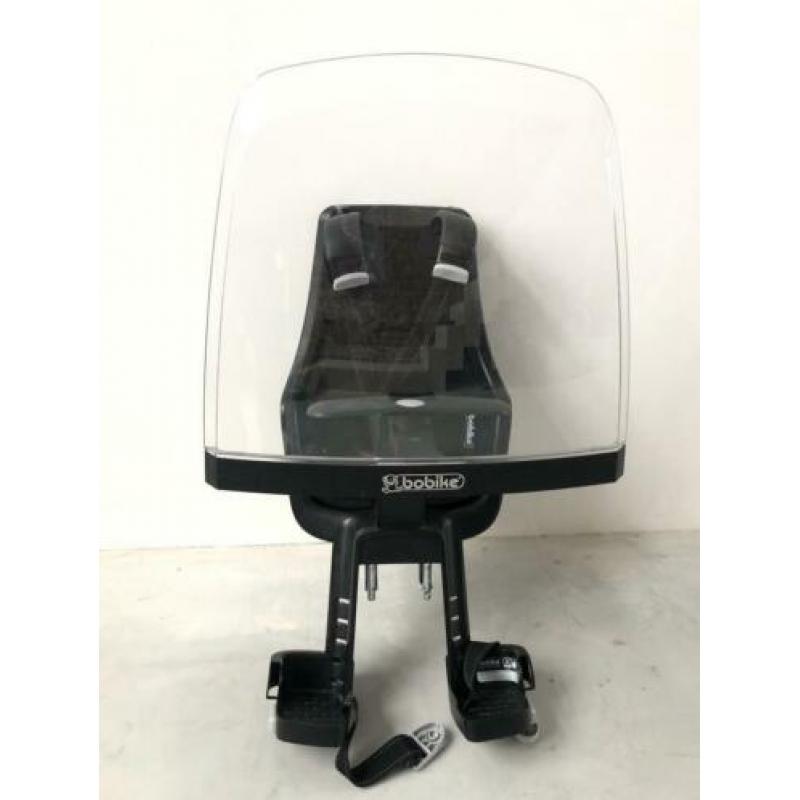 Bobike Exclusive Mini kinderzitje Urban Black met scherm