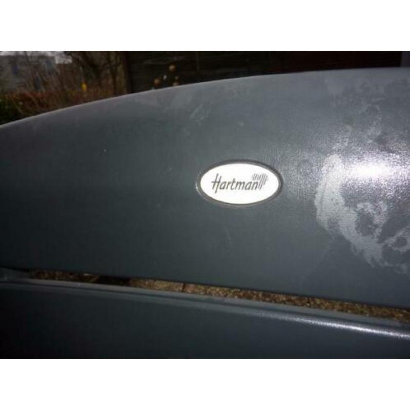 Te koop g.o.h en nette antraciet kleurige Hartman ligbed