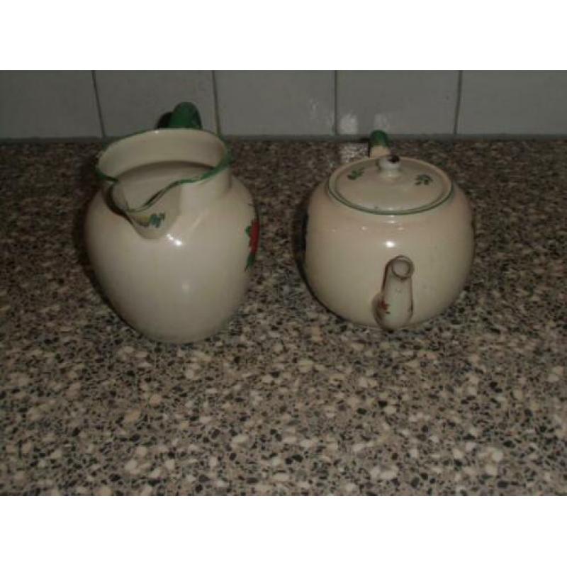 Creme emaille set