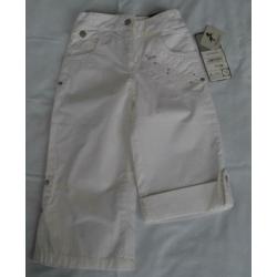 116 Zomerbroek meisje NIEUW met kaartje er nog aan!!!!!!!