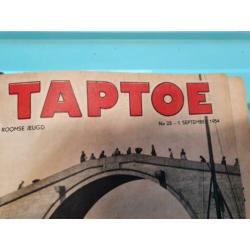 Taptoe 1 september 1954 t/m 15 augustus 1954 ingebonden