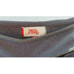 2026 Deux Mille Ving Six zwart aparte stretch broek mt 38/40