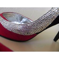 1497 VINTAGE Caovilla Designers strass pumps 37 38