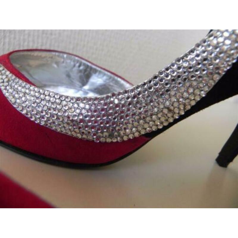 1497 VINTAGE Caovilla Designers strass pumps 37 38