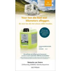 TOP PRODUKT JEMAKO CARAVAN REINIGER VOOR caravan camper boot