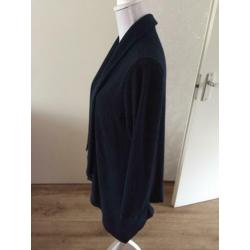 433. Ivy Bella Vest Blauw nieuw maat 44