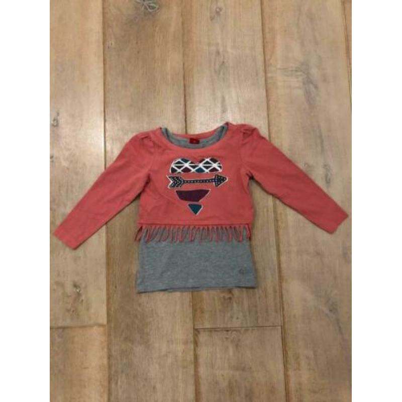 Shirt trui longsleve top maat 104 110