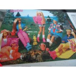 Barbie gaat met haar vrienden kamperen 1994