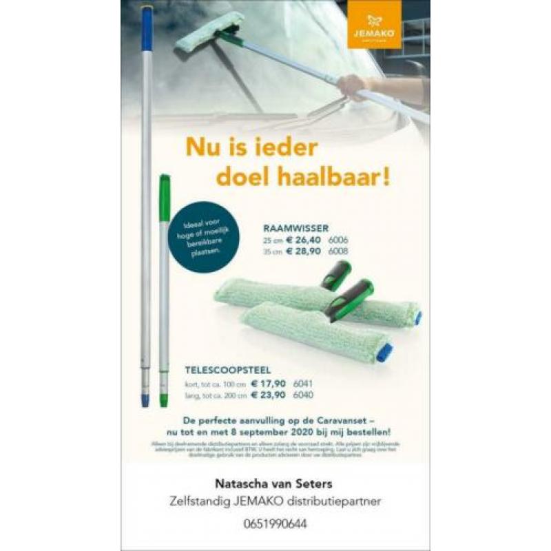 TOP PRODUKT JEMAKO CARAVAN REINIGER VOOR caravan camper boot