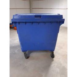 Afvalcontainer kunststof 1100 Liter
