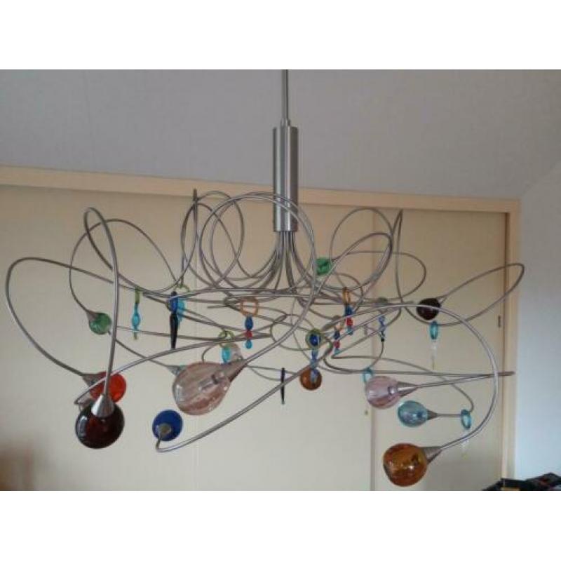 Harco loor design strawberry hanglamp 12 bolletjes evt LED