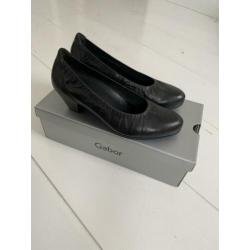 Gabor comfort pumps zwart maat 37 leer NIEUW!