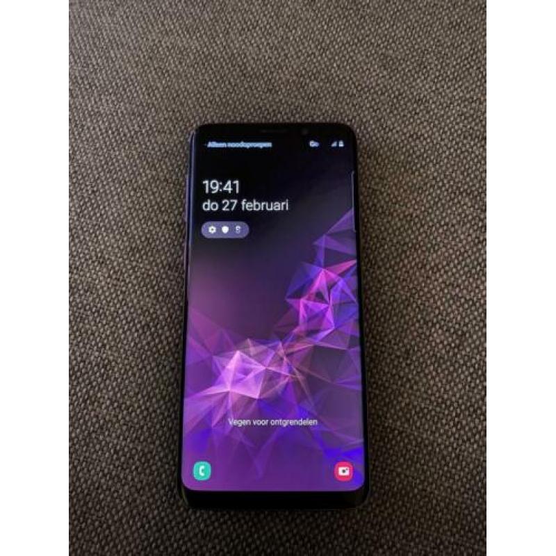 Samsung galaxy s9 paars duo sim