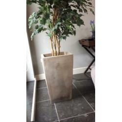 Grote kunstplant met pot hoogte 180 cm