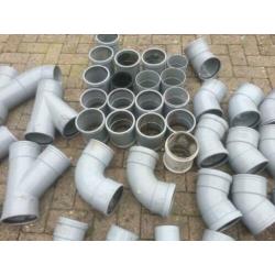 pvc buizen rond 125 mm koppelingen