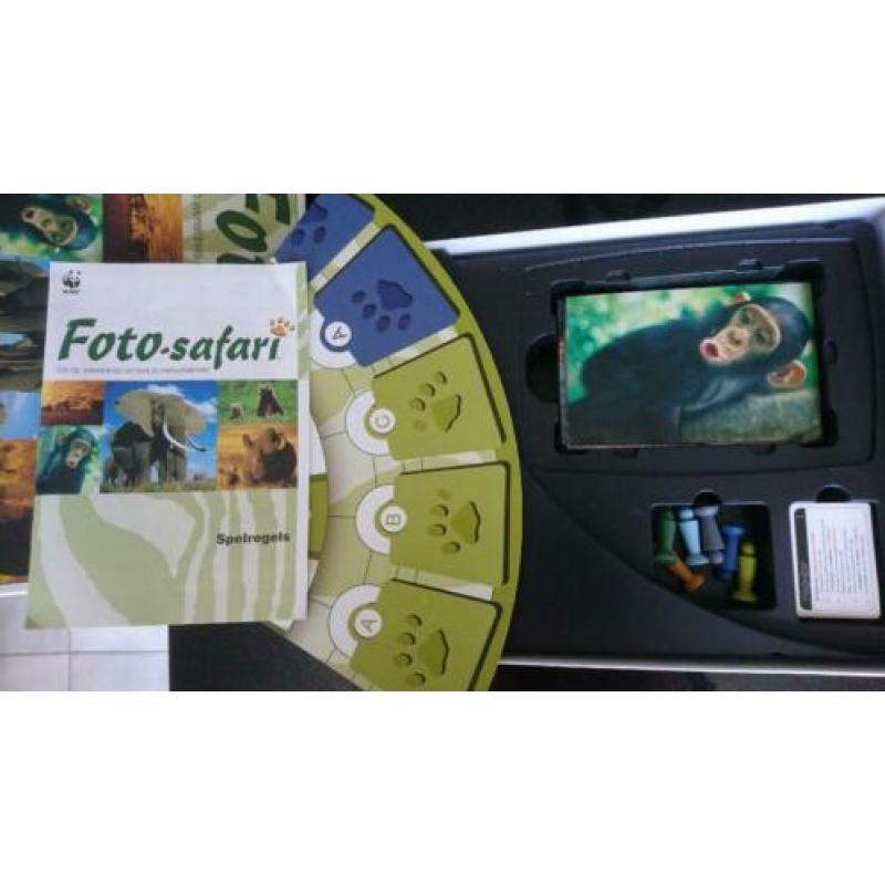 Bordspel WWF Foto-safari Fotosafari Natuurkennis Spel
