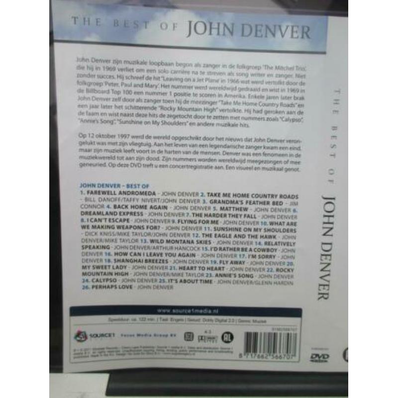 JOHN DENVER The Best Of 122 Min