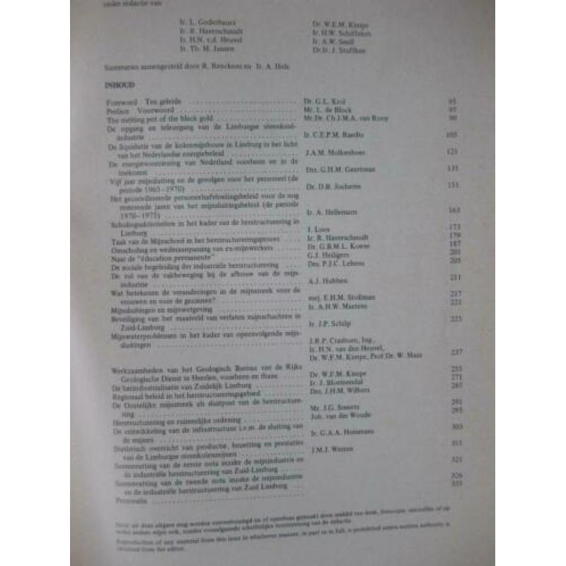 Geologie en mijnbouw - mijnsluitingsnummer 1971