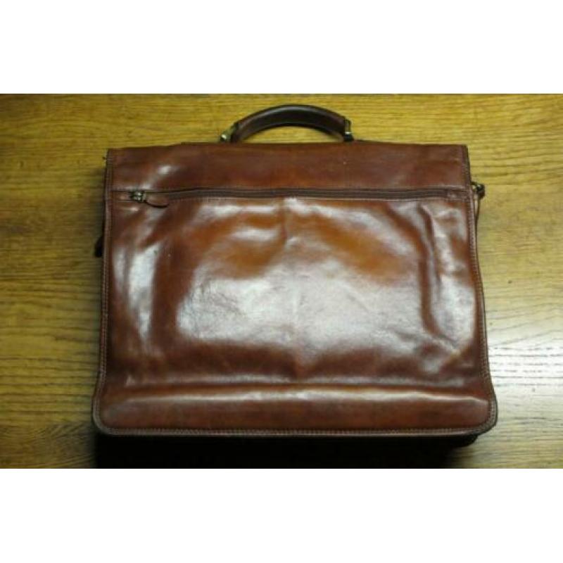 Castelijn & Beerens Aktetas 'Verona 15.6' Laptoptas Leer C&B