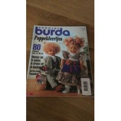 5x Burda poppenkleertjes