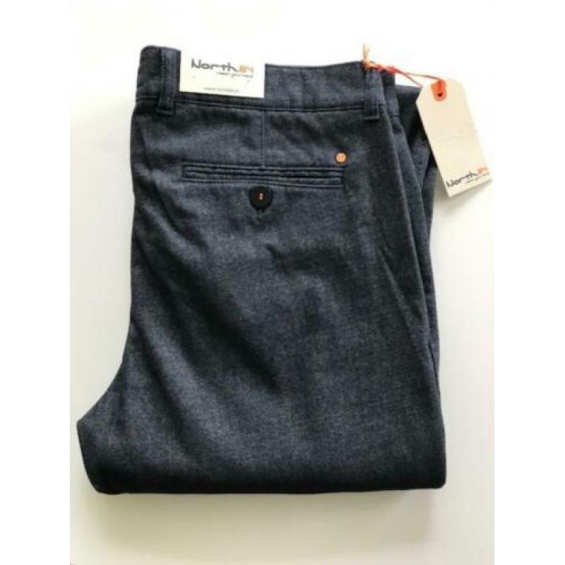 Nieuwe broek van North.84 blauw maat 32/34