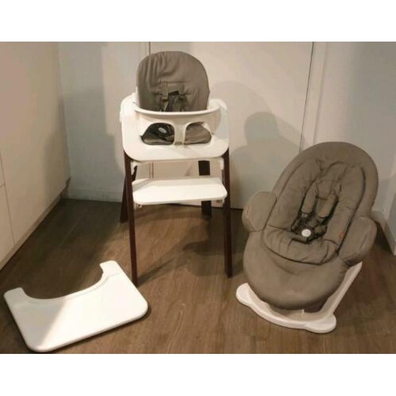 Stokke steps + baby set en bouncer