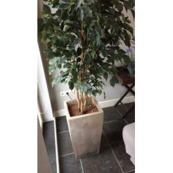Grote kunstplant met pot hoogte 180 cm